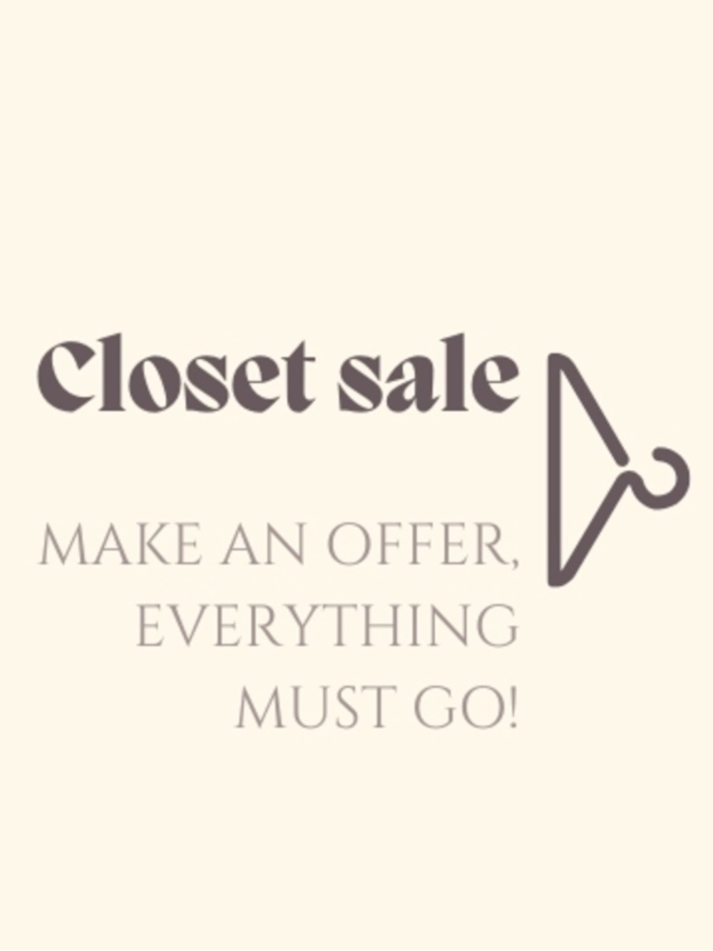 Make me an offer